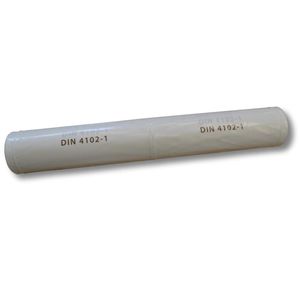 dm-folien Abdeckfolie LDPE-Folie, B1, weiße PE-Folie, 200 my, 4 x 25 m