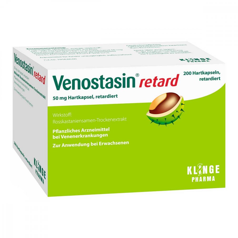 Klinge Pharma GmbH Venostasin retard 50 mg Hartkapsel 02181767