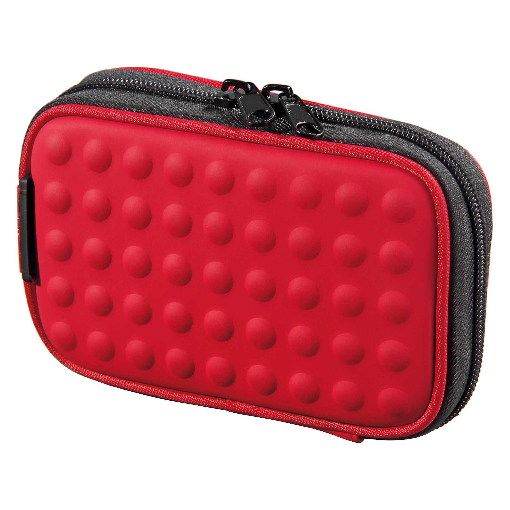 Hama NaviBag "Dots", red, Red, PVC, 130 x 25 x 80 mm (088469)
