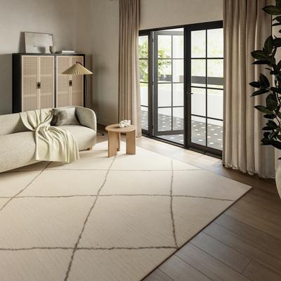 Nuloom Beachwood Trellis Wool Area Rug
