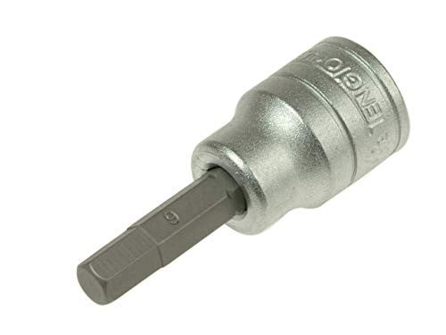 Teng M381504 Hex S2 Socket Bit 4mm 3/8in Drive
