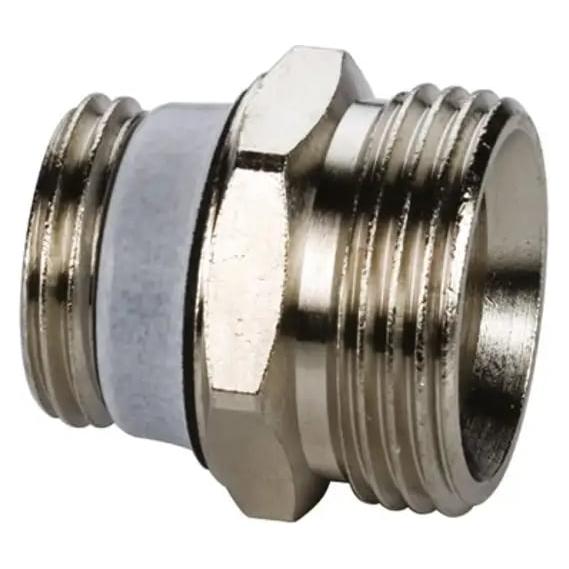 Flamco GmbH Simplex Anschlussnippel selbstdichtend 1/2 AGx3/4 AG Eurokonus vernickelt (F10390)