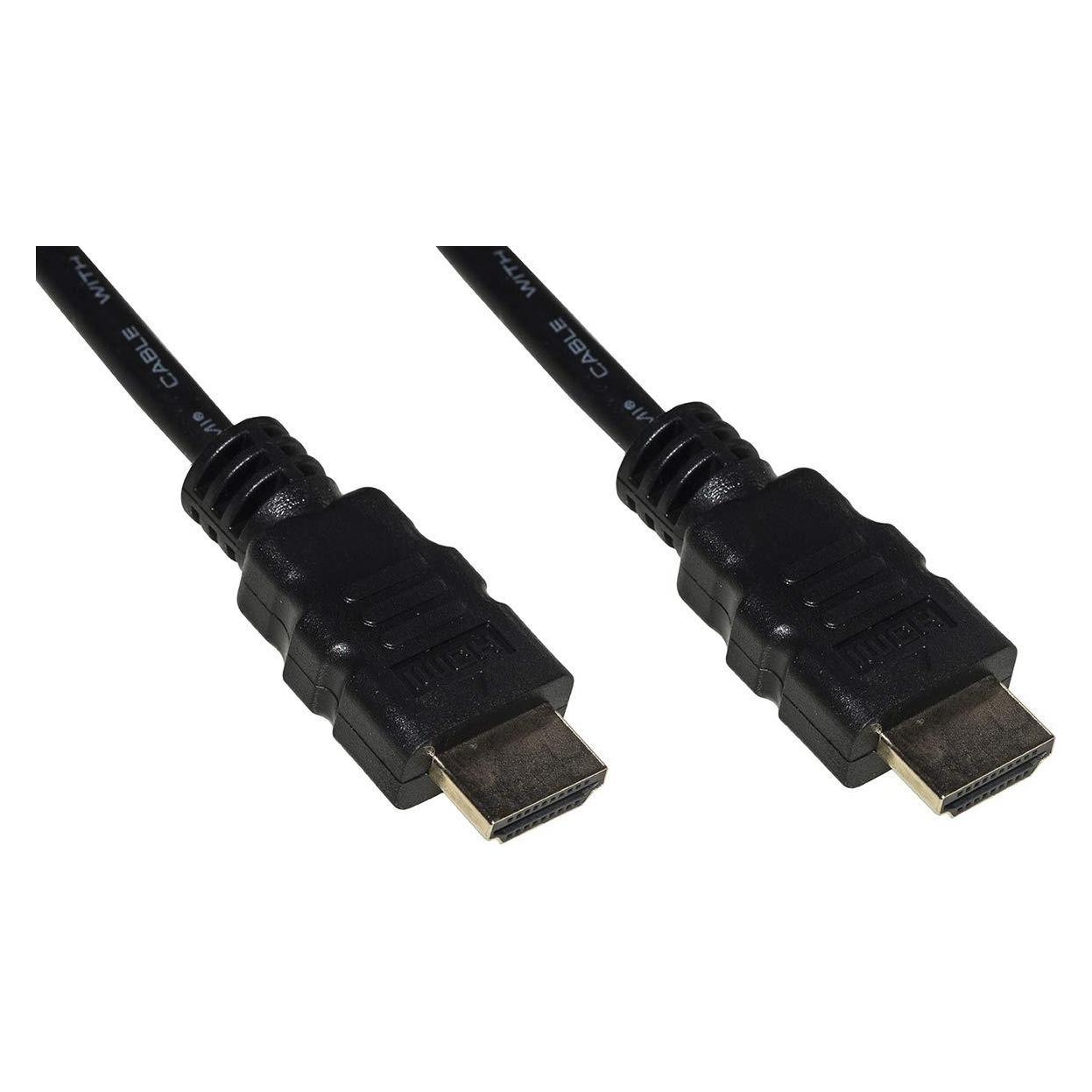 Cbj Merchandising Link Accessories LKCHDMI05 HDMI-Kabel 0,5 m HDMI Typ A (Standard) Schwarz (0.50 m) (LKCHDMI05)