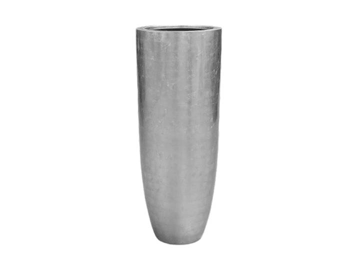 Hoher Blumentopf „Metallic Partner“, verschiedene Grössen Glossy Silber Baq Design