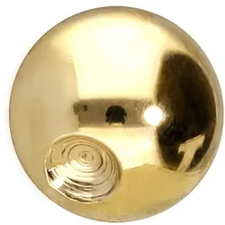 14/18 Karat Gold Klemmkugel