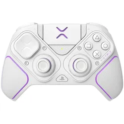 PDP 052-002-WH Gaming-Controller Violett, Weiß RF/USB Gamepad Analog / Digital PC, PlayStation 4, PlayStation 5