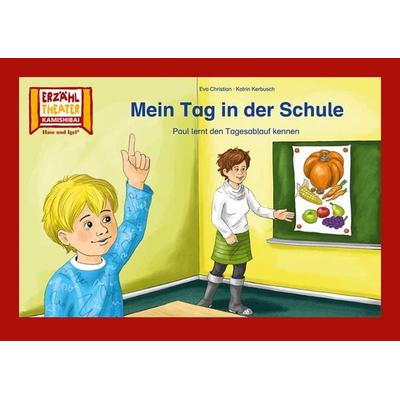 Mein Tag in der Schule / Kamishibai Bildkarten, von Eva Christian, Hase und Igel Verlag
