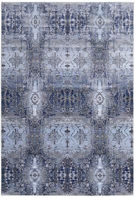 Grand Bazaar Javers Machine Made Damask Modern Area Rug