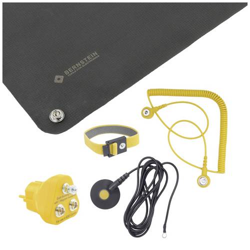 BERNSTEIN Tools for Electronics ESD-Handling-Set Schwarz