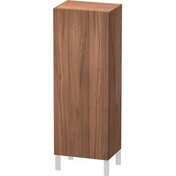 Duravit L-Cube Halbhochschrank LC1179L7979 50x36,3x132cm, Tür links, nussbaum natur