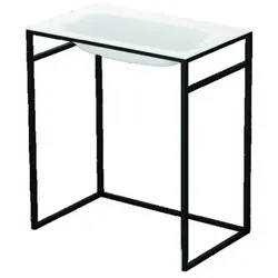Bette Waschtische Rechteck Lux Shape Waschtisch Schwarz PW 1000x495x120/8mm, A172-056PW A172-056PW
