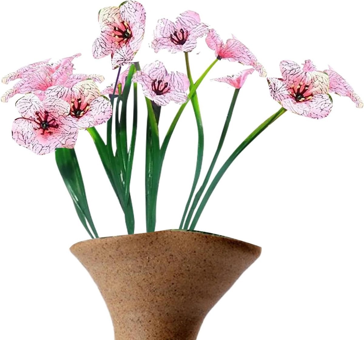 Realistisch Kunstbloemen Boeket Roze voor Huisdecoratie