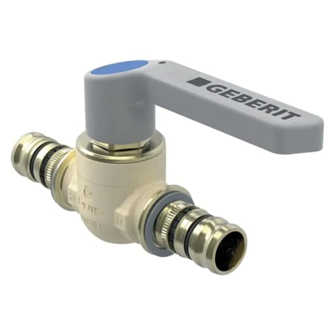 Geberit Mepla Kugelhahn mit Betätigungshebel (26 mm) (613061002)