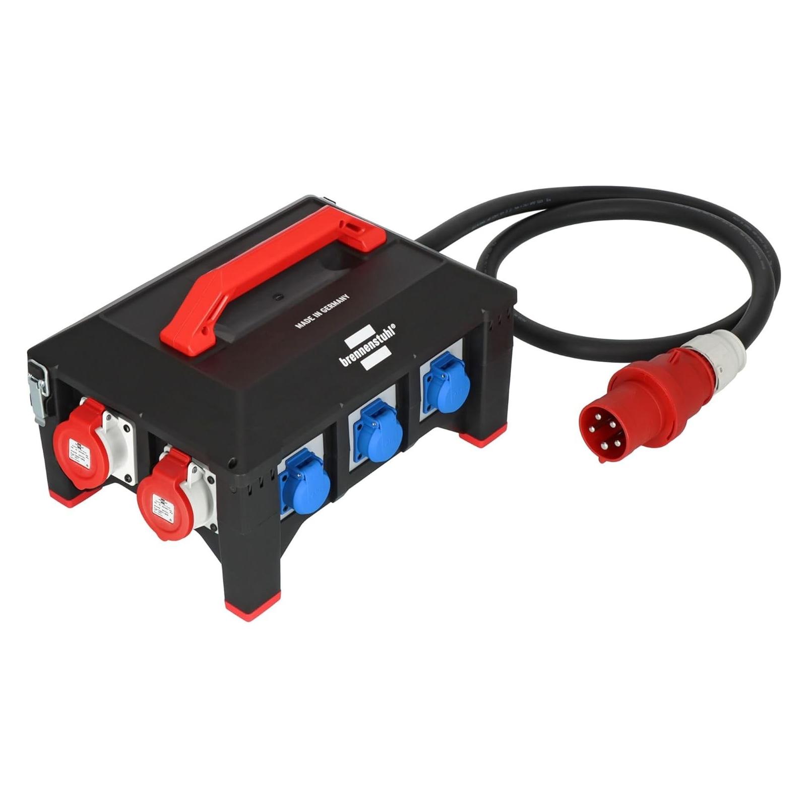 Brennenstuhl Profi Verteiler BSV 5-63A FI (9x, CEE 16/5, CEE 32/5, CEE 63/5, CEE 7/3, CEE 7/4) (9150630161)