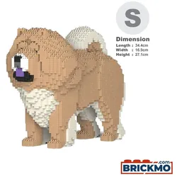 JEKCA Bricks Chow Chow 02-M01 ST19CC02-M01