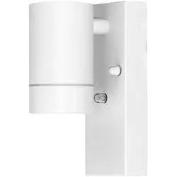 Tracon, Gartenbeleuchtung, Assenwand-Spotleuchte mit Lichtsensor (GU10, IP44)