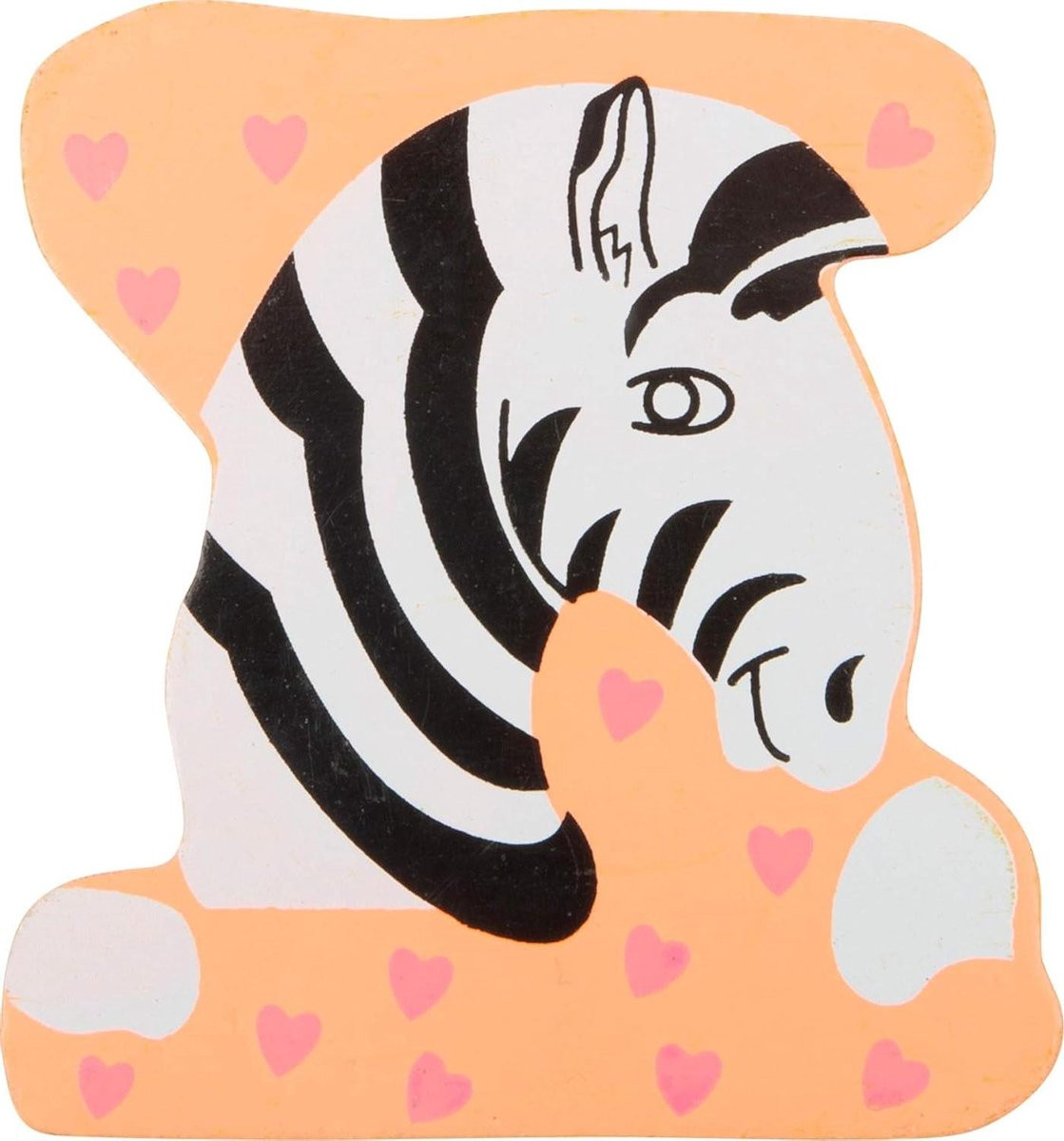 Houten Letter Z met Dierenmotief voor Kinderkamer Decoratie