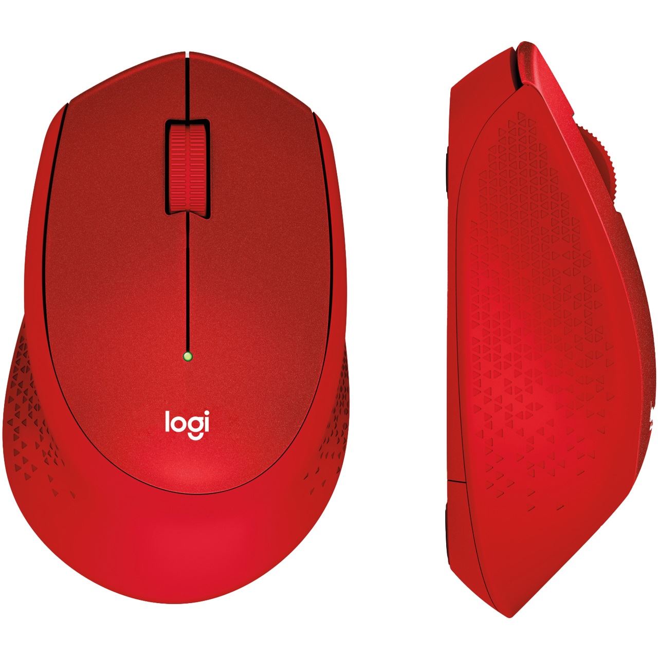 Logitech M330 Silent Plus USB rot (kabellos)