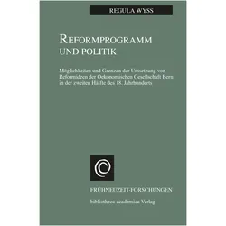 Reformprogramm und Politik, Fachbücher von Regula Wyss