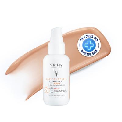 Vichy Capital Soleil UV-Age getönt LSF 50+ 40 ml Flüssigkeit