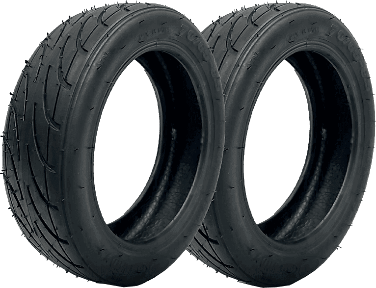 Accesorio patinete eléctrico - smartGyro STREET 2, Pack de Dos Cubierta, Para Speedway, Rockway, Crossover y versiones PRO, Negro