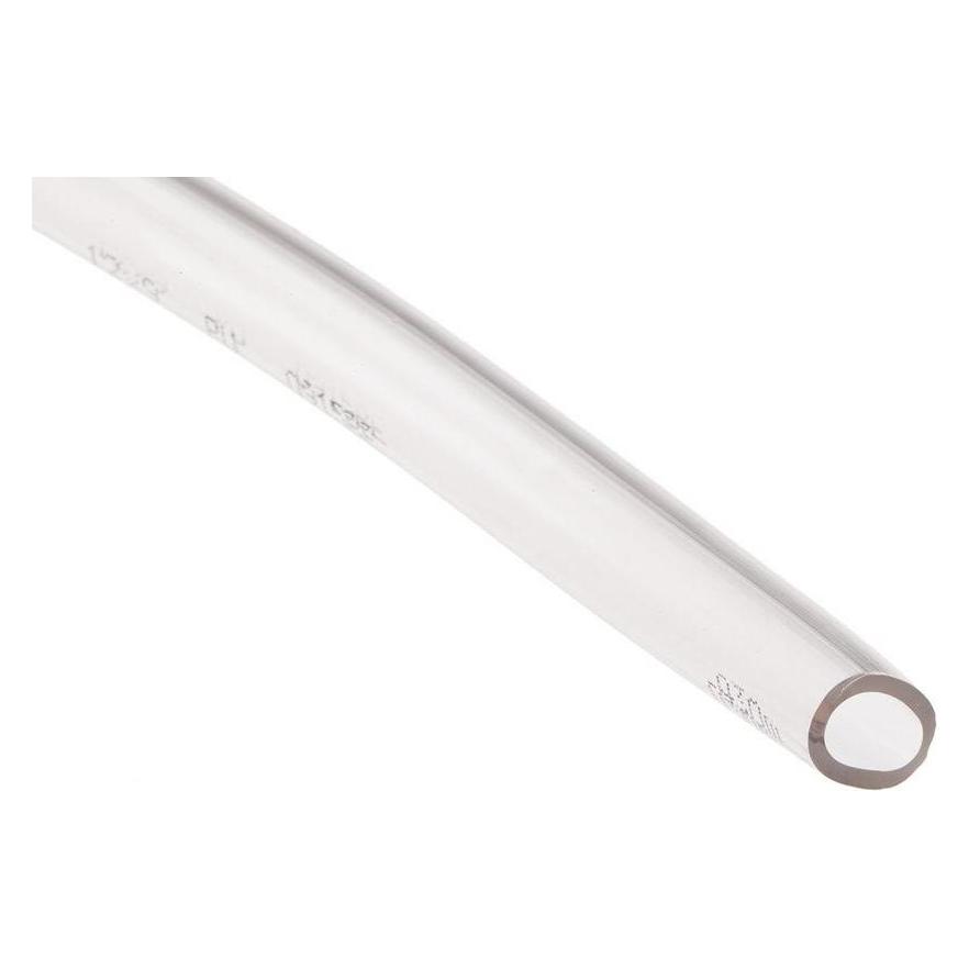 RS PRO Polyurethane Tube, Clear 9mm ID, 12mm OD (9172413)