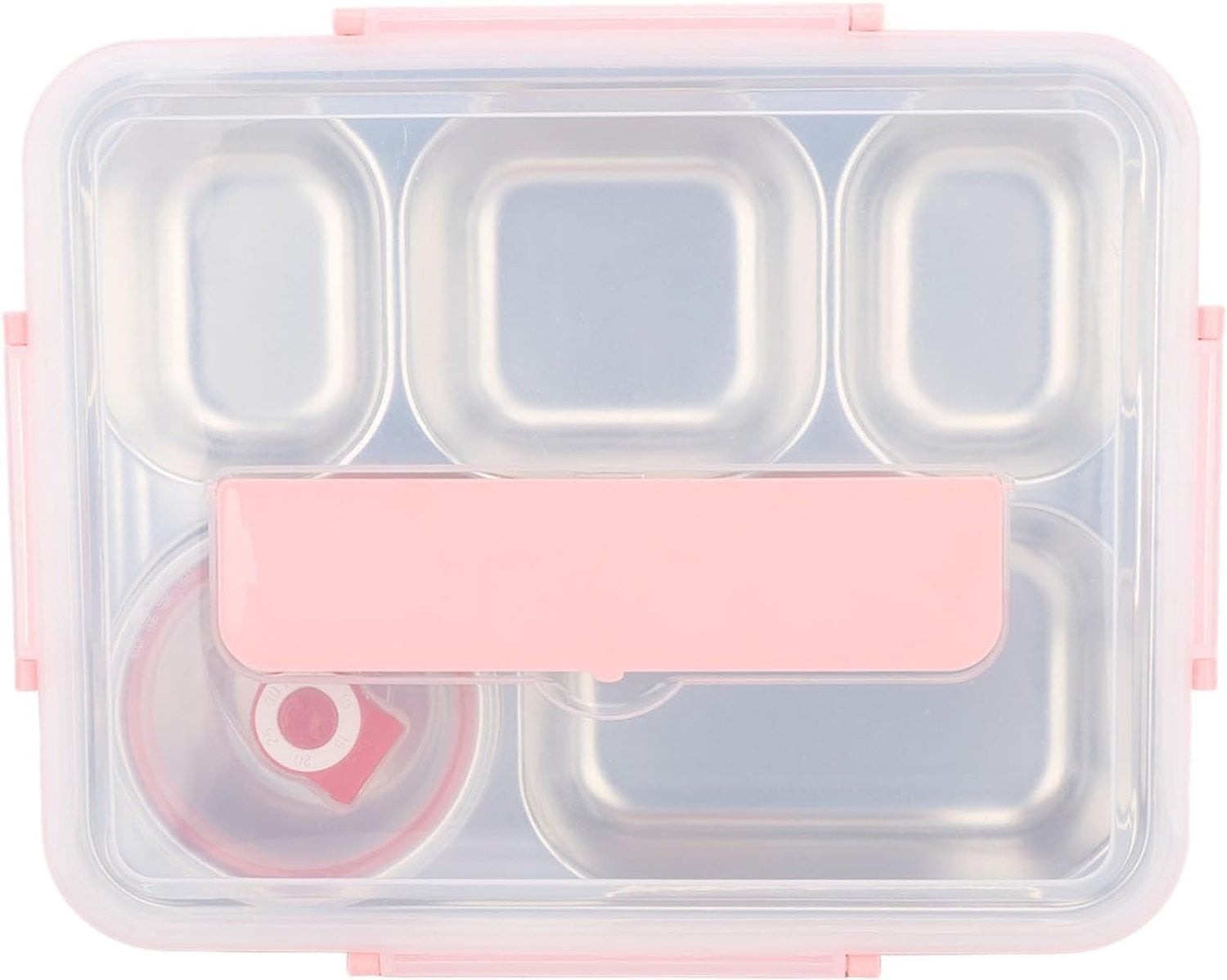 5 Vakken Roestvrijstalen Lunchbox van 304 Voedselkwaliteit RVS