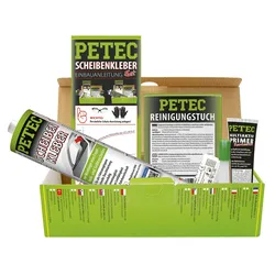 Petec Scheibenkleber Set Kartusche