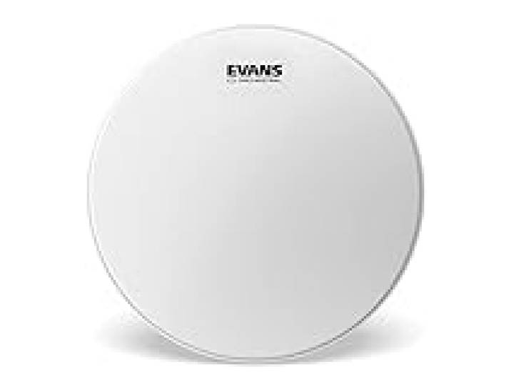Evans Peau de caisse claire blanche Evans Orchestral sablée, 14 pouces