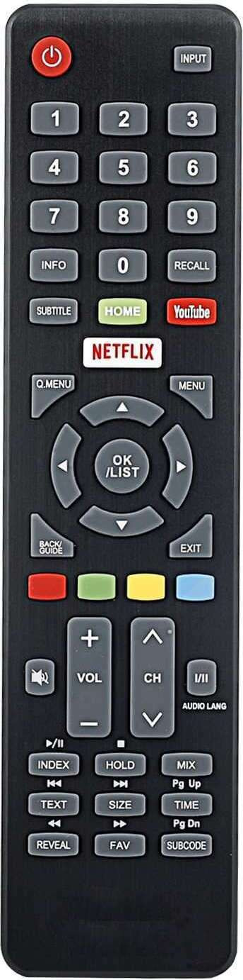 Infratex Afstandsbediening voor Dyon Smart 32, Smart 32 Pro en Smart 40 Pro