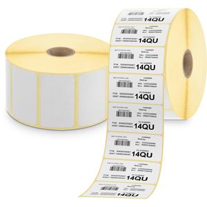 Böttcher-AG Thermoetiketten für Zebra 880199-025D, 51 x 25 mm, Kern 25 mm, 2.580 Etiketten, Thermodirekt