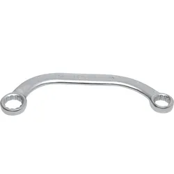BGS C-Form Doppel-Ringschlüssel Zwölfkant SW 17 x 19 mm - 30724