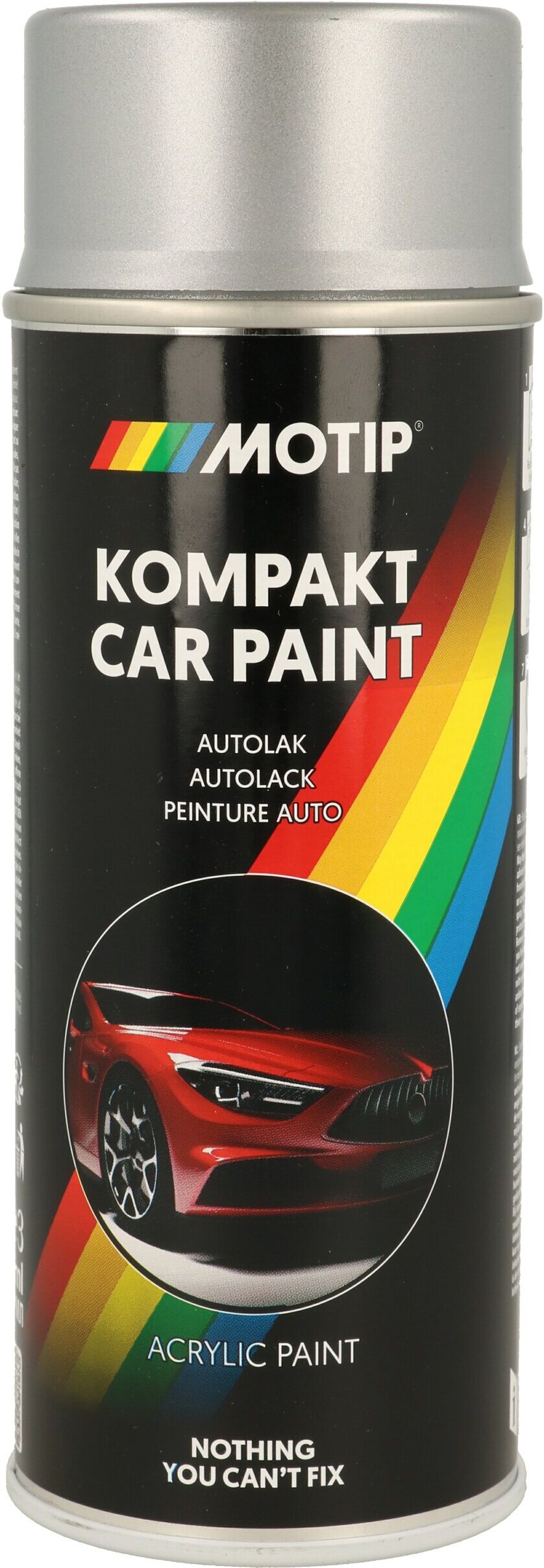 Motip Fahrzeug-Kombinationslack Kompakt Silber Metallic 400 Ml 55100 0.4l Für Gm Toyota Seat Audi Vw Mazda Proton