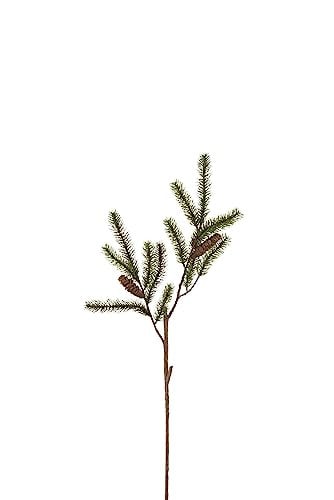 J-Line Kunstmatige Dennenboom Takken Groen/Bruin - 8 stuks