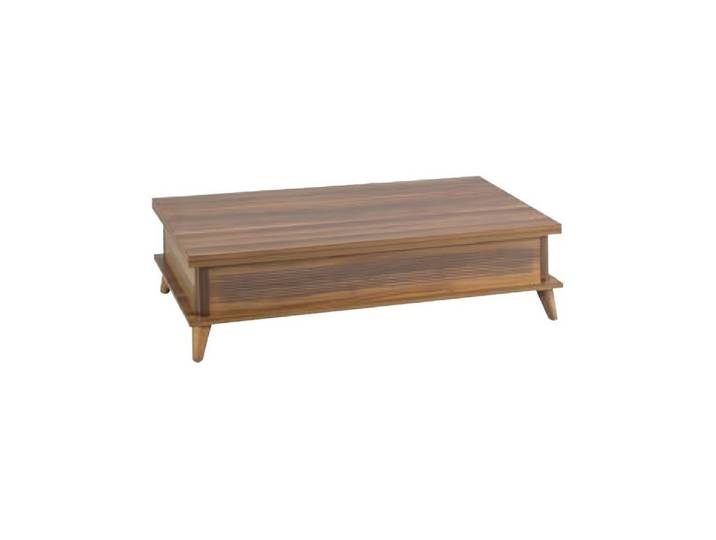 JVmoebel Couchtisch Brauner Ausziehtisch aus Holz für Kaffee und Essen (Packung, 1-St., 1x Couchtisch), Made in Europa