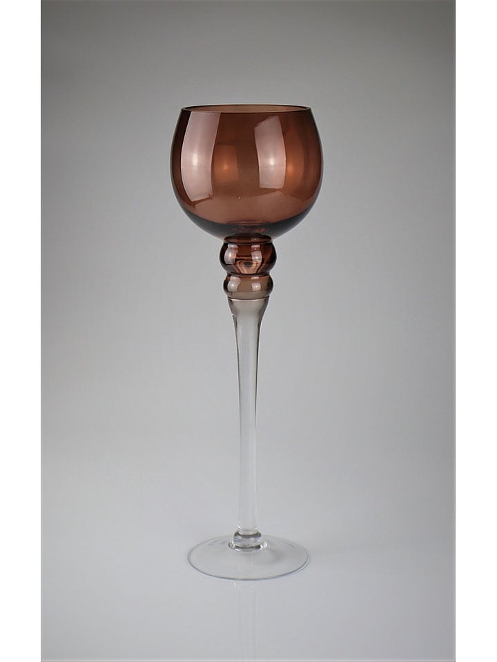 AM Design Windlicht in Braun - (H)40 x Ø 13 cm - onesize