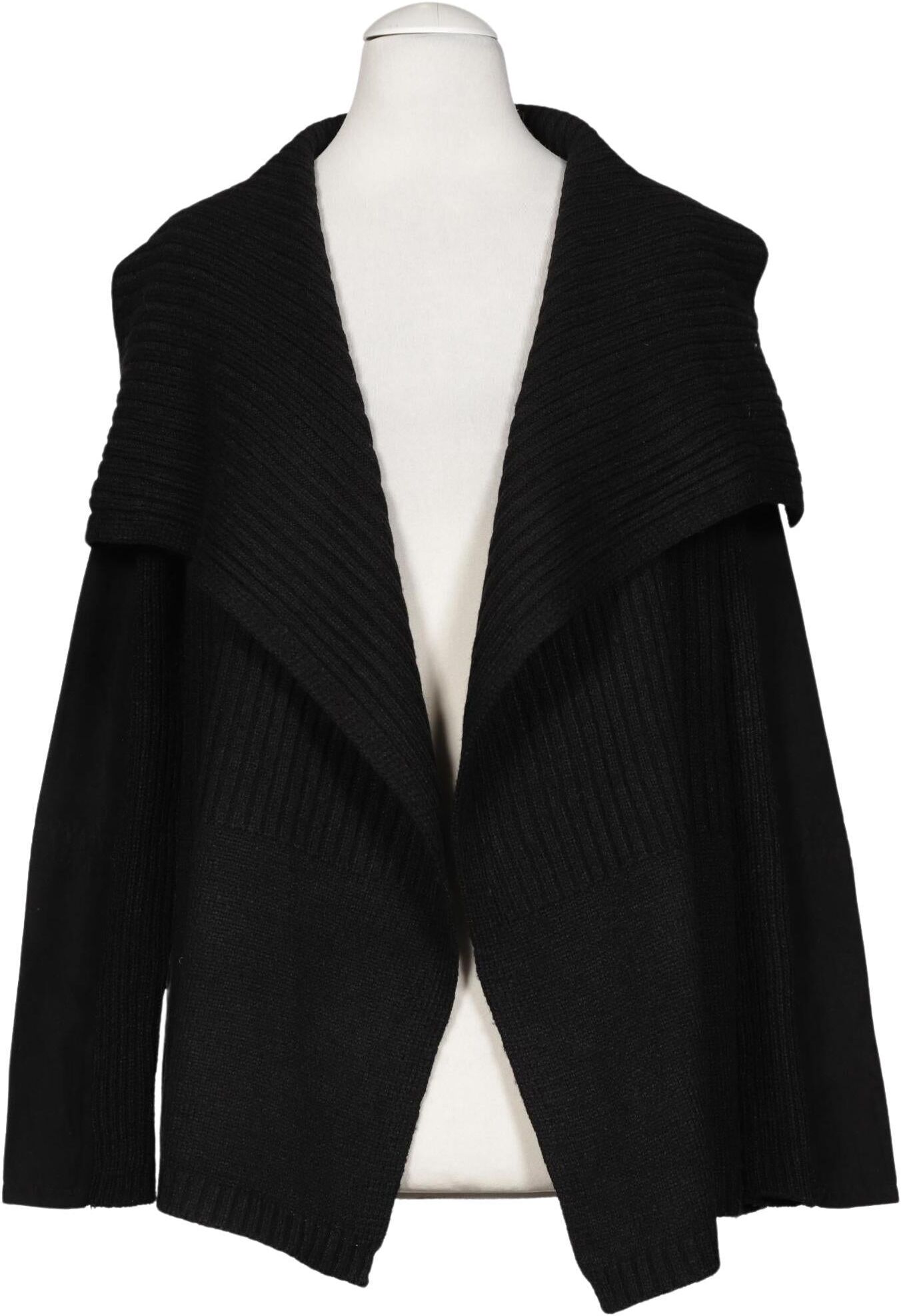 Stradivarius Damen Strickjacke, Schwarz, Gr. S, Synthetik - Second Hand