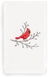 Authentic Hotel and Spa Turkish Cotton Cardinal White Hand Towel