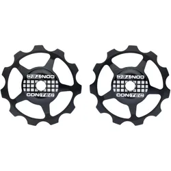 CONTEC Schaltrollen-Set Scroller 11 Zähne schwarz