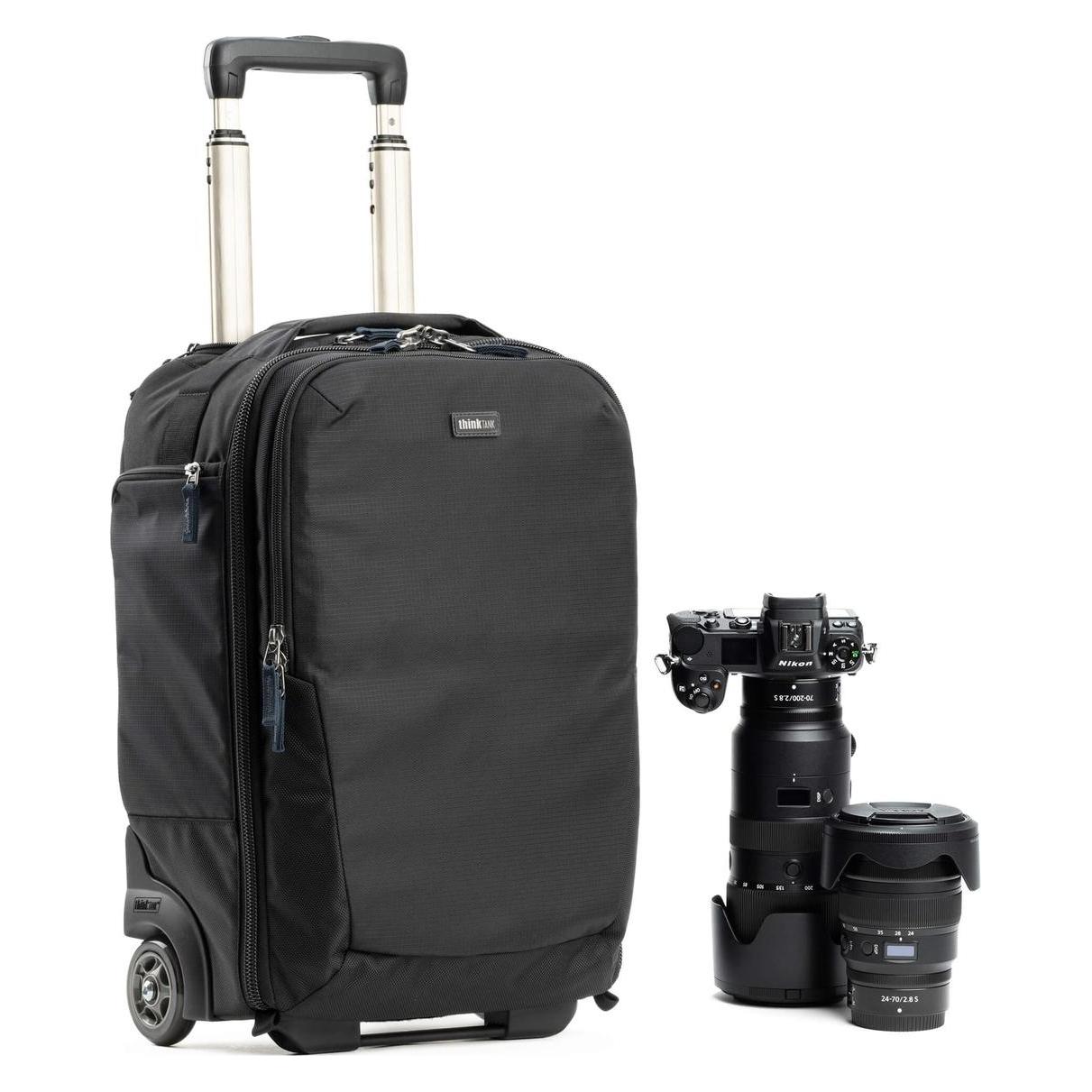 Think Tank Airport Essentials Rollrucksack - Schwarz - Handgepäck für Kameraausrüstung (Fotorucksack) (72797349)