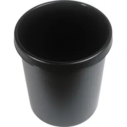 helit Papierkorb 45,0 l schwarz