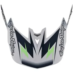 Troy Lee Designs D4 Helmvisier, Volt, white SALE