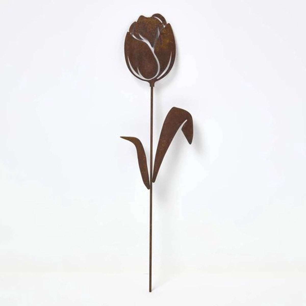 Esschert Design Cortenstalen tulp tuinsteker