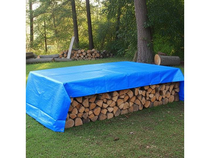 Abdeck-Plane, 2 x 3m, blau