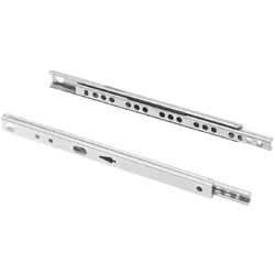 MS Beschläge Teleskopschiene Teilauszug 1 Paar Schubladenschienen 17mm Höhe Nutmontage 182mm
