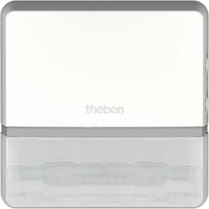 Theben Bewegungsmelder Tecta D180 WH PIR, 180°, 14 m, innen + außen IP55, weiß