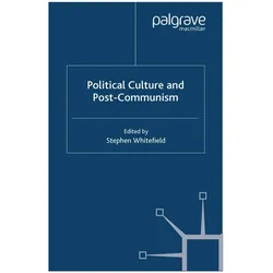 Political Culture and Post-Communism, Fachbücher