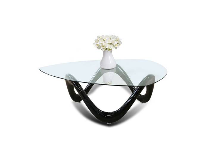 Table basse de salon noire - Niagara