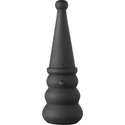 Christmas Chic Weihnachtsdekoration Schneemann 20,3 cm, schwarz