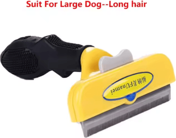 Inspire Picks FurCare Self Cleaning Pet Grooming Brush For Dogs & Cats dog2
